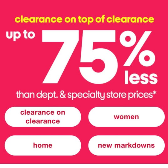TJ Maxx Clearance Sale: Up to 75% Off Deals – Save Big