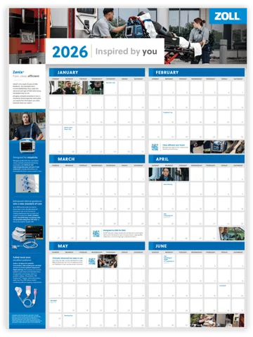 ZOLL EMS Wall Calendar calendar preview