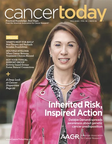 AACR magazine cover — Fall 2026